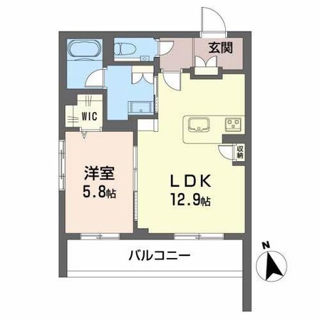 シャーメゾンプレミアス大津の物件間取画像